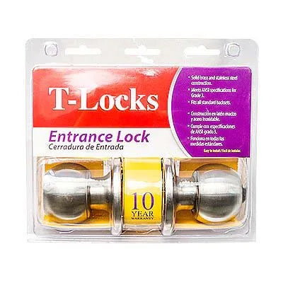 Cerradura Entra Acero Inoxidable T871-Us32D T-L
