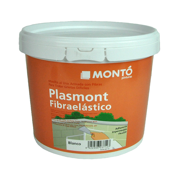 Masilla al Uso Armado Montó Plasmont Fibra Elástico de 750 Ml