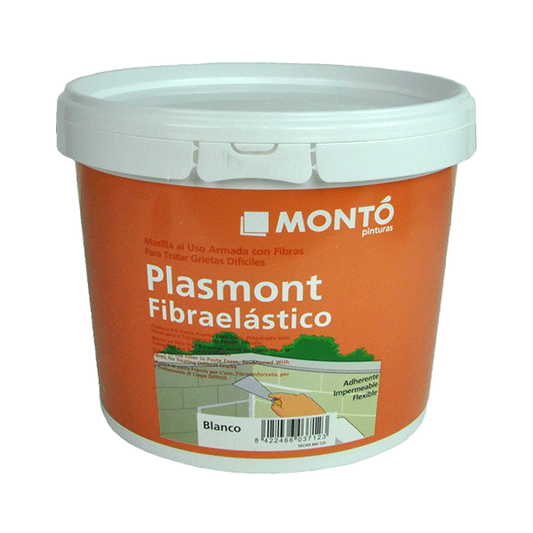 Masilla al Uso Armado Montó Plasmont Fibra Elástico de 750 Ml
