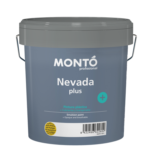 Pintura Montó Nevada Blanco 4 Litros