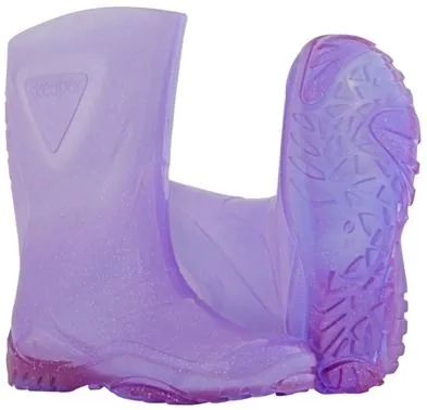 Bota de PVC Lila Cristal