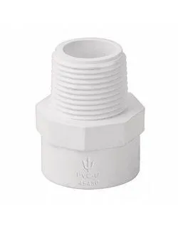 Adaptador Macho de PVC