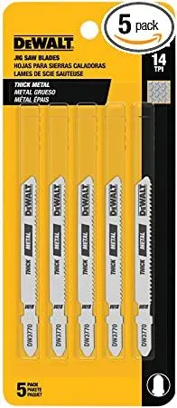 Hoja Caladora Metal T DeWalt 3770-5