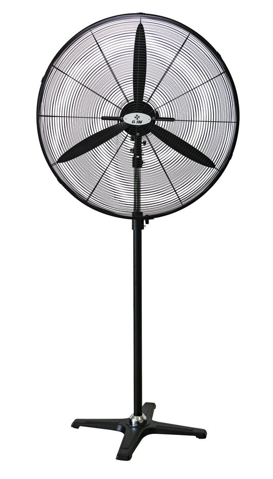 Ventilador de Pedestal Negro El Fan 30 In 280W