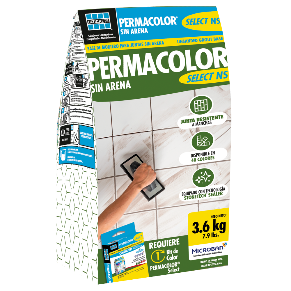 Lechada Cementicia Base Permacolor 3,6 Kg