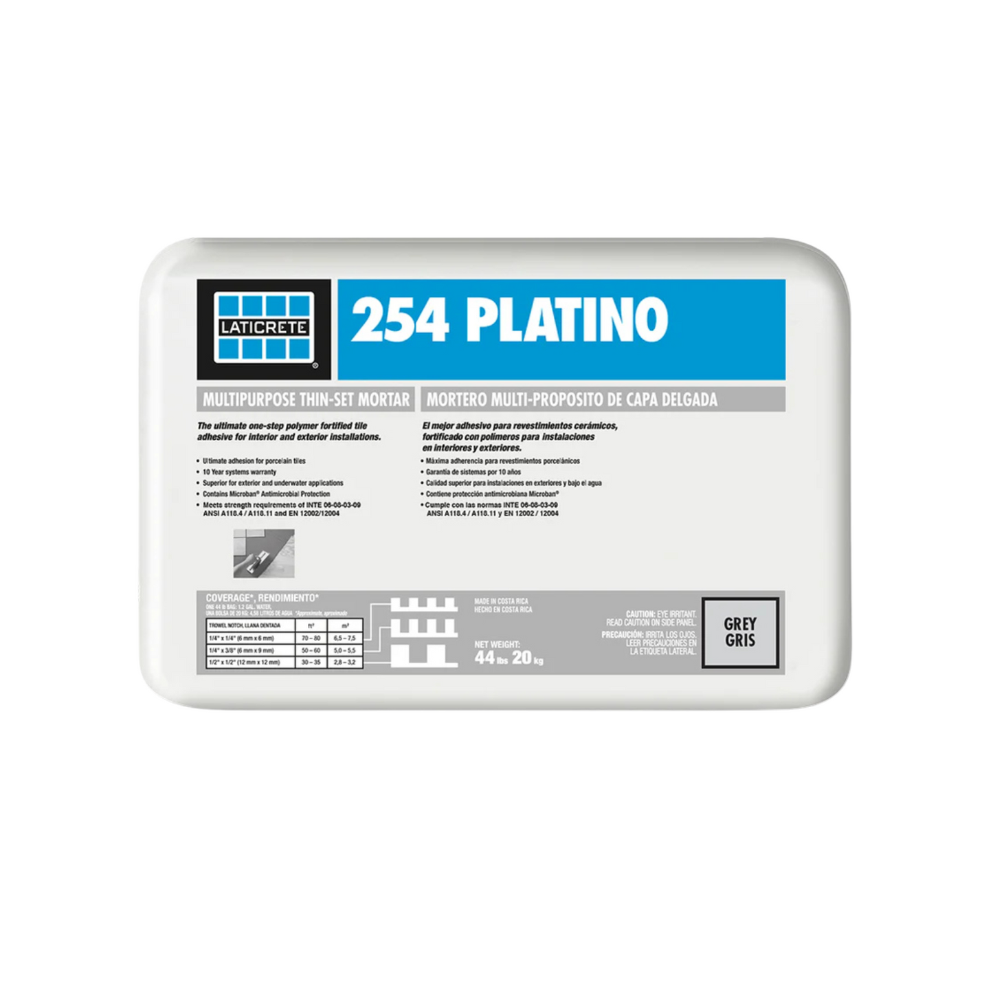 Laticrete 254 Gris 20 Kg