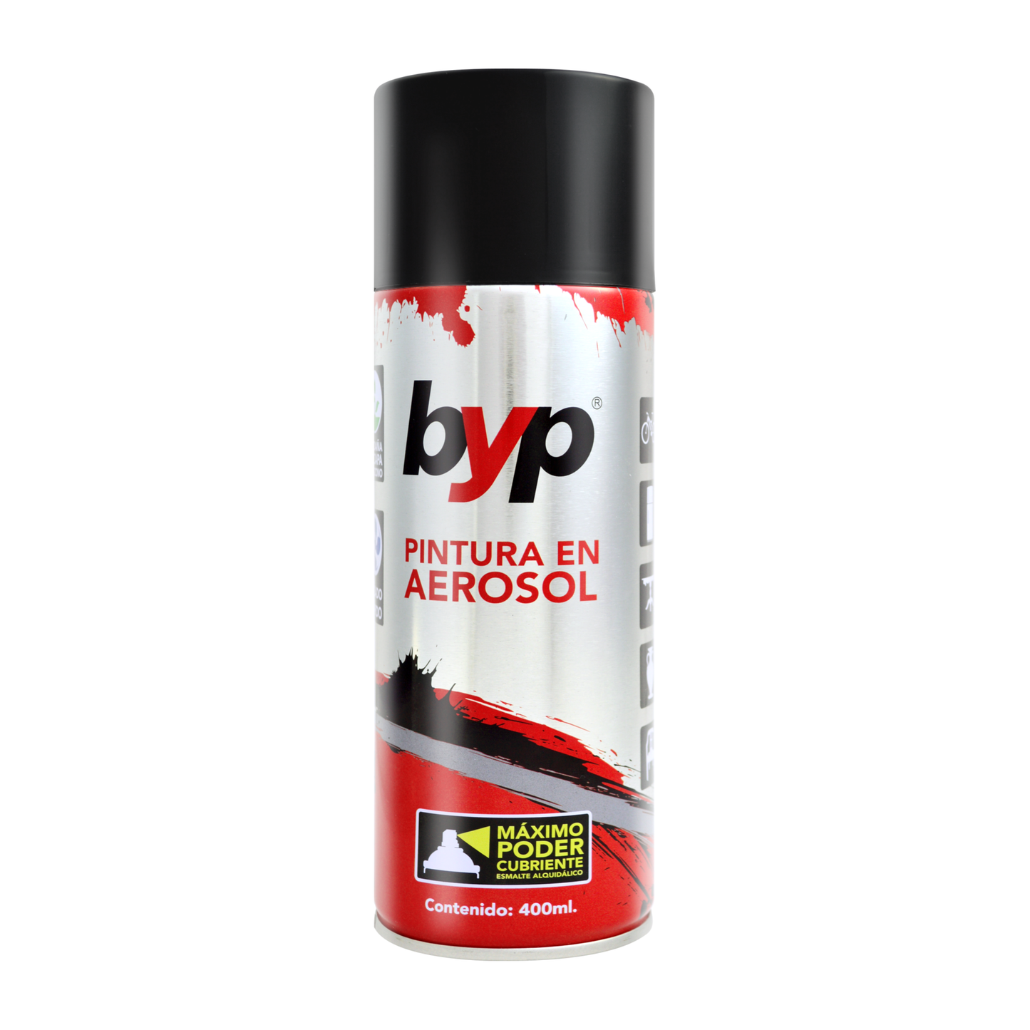 Aerosol Negro Satinado BYP 100Z