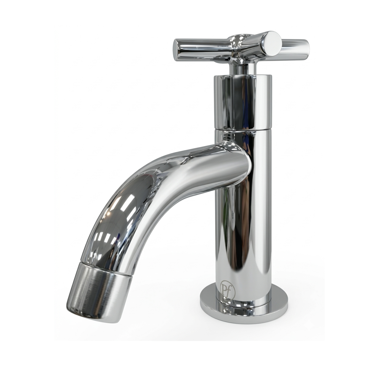 Llave de Lavamanos Sencilla Alta Cruz Classic