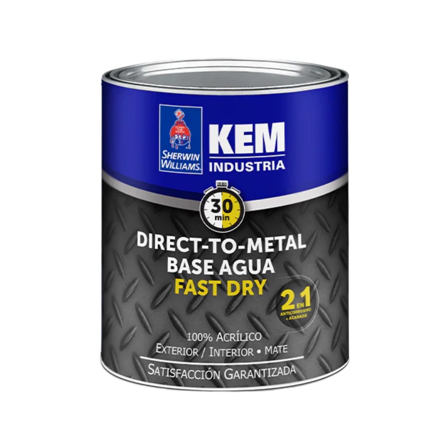 Direct-To-Metal Solvente Negro C 1 Galón