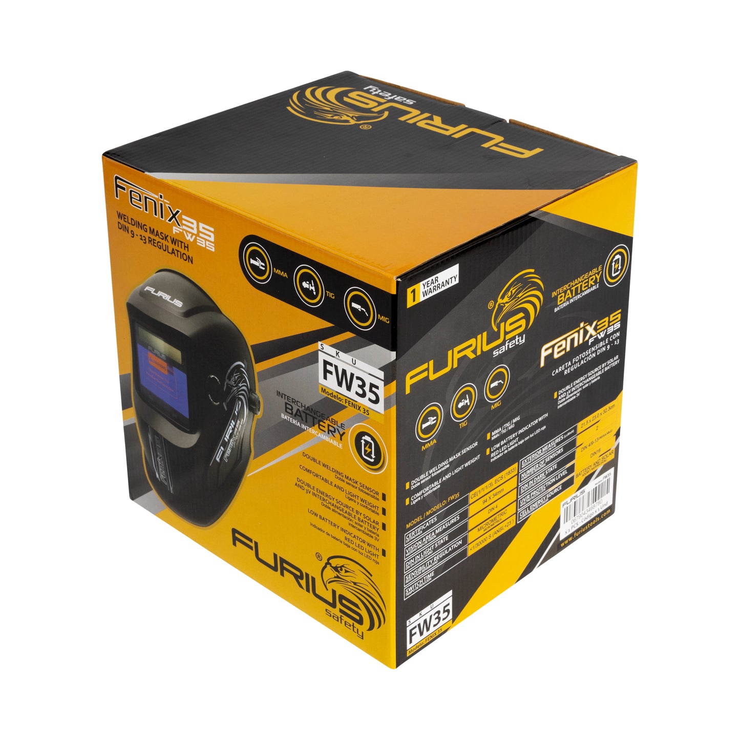 Careta Fotosensible Fenix 35 FW35
