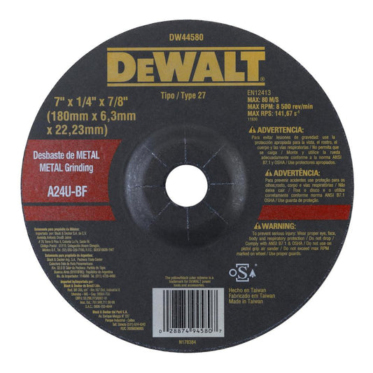 Disco Debasta Metal 7 Dw44580