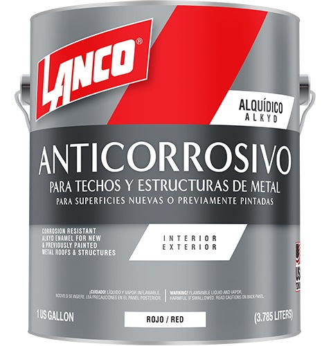 Anticorrosivo Rojo 1/4 Lanco
