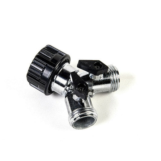 Conector en Y Para Manguera de Metal