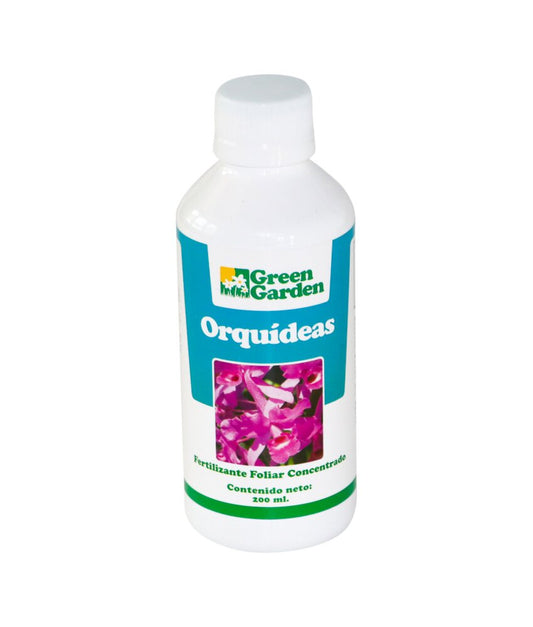 Fertilizante Concentrado Green Garden para Orquídeas 200 ml