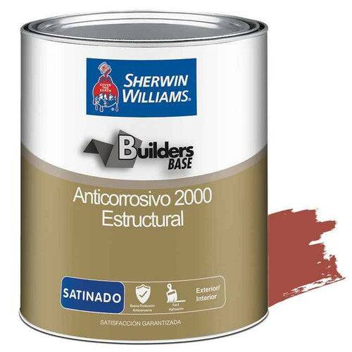 Anticorrosivo 2000 Satin Rojo 1/4 Sherwin-Williams