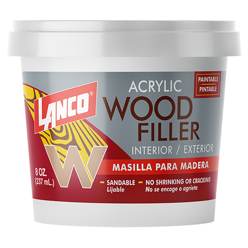 Masilla para Madera Acrylic Filler Pine 8 Oz Lanco