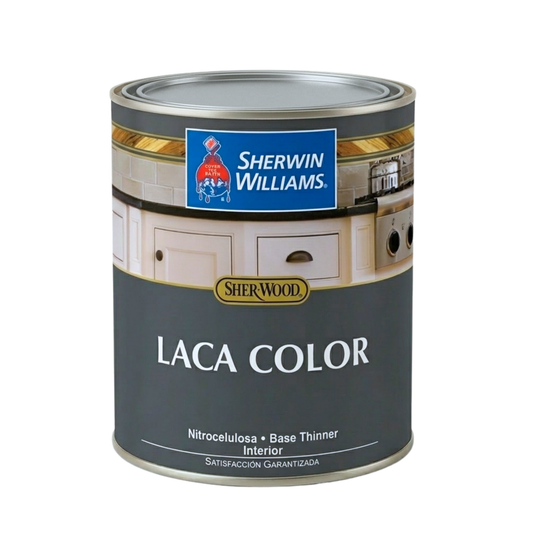 Laca Industrial Negra 1/4 Galón