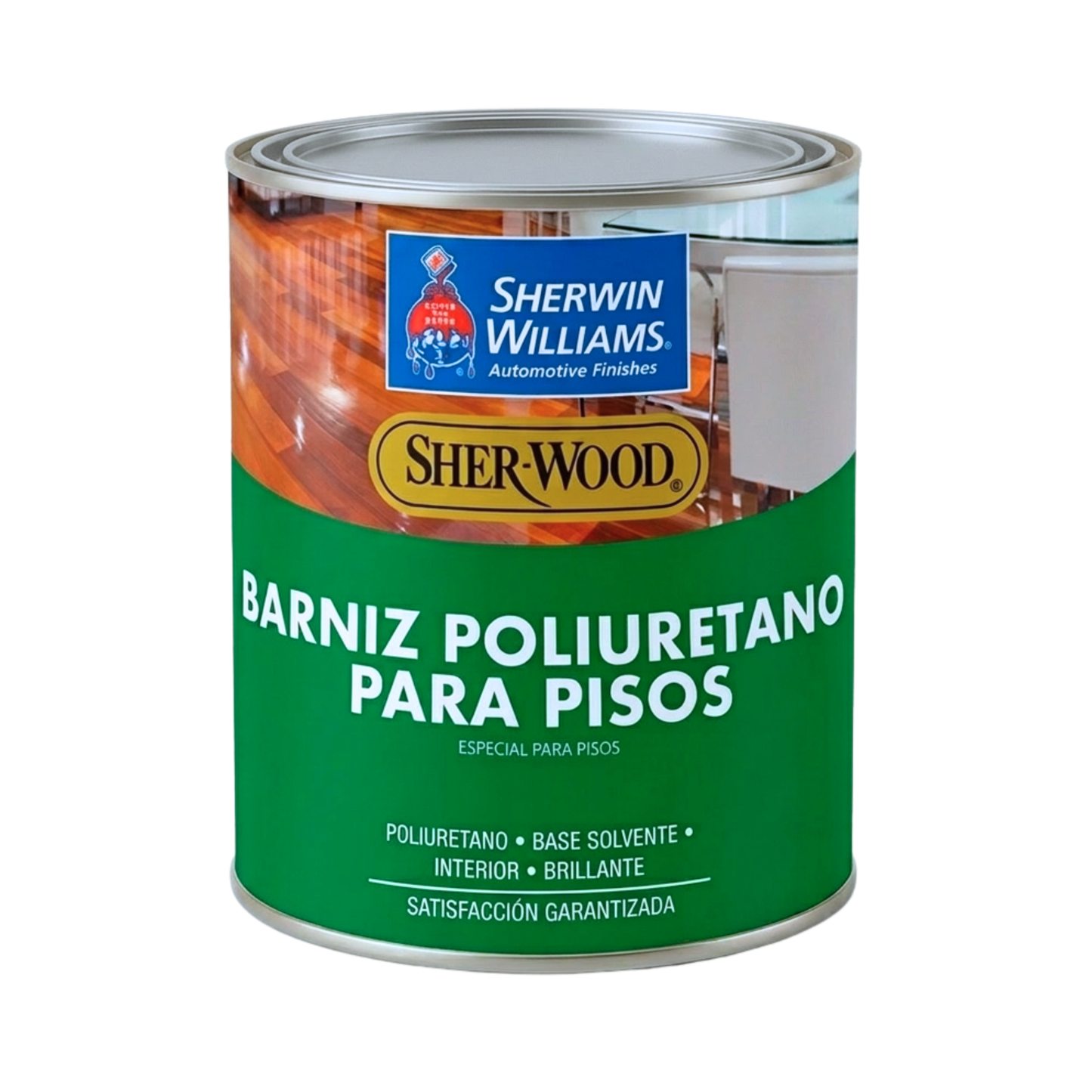 Barniz Poliur 1/4 P/Pisos Sherwin-Williams
