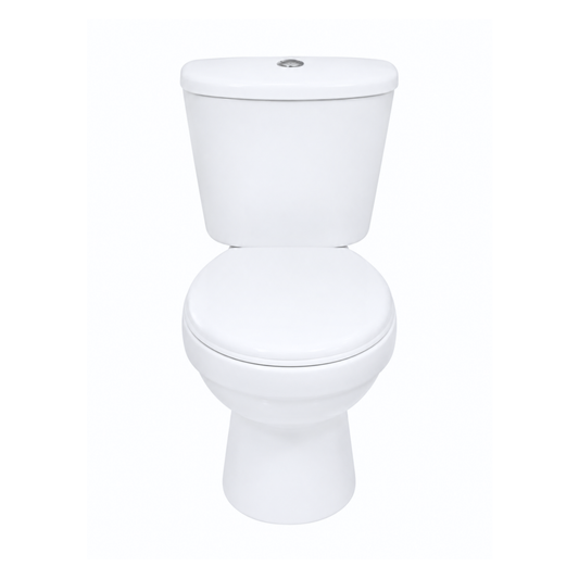 Inodoro Blanco con Pulsador Rapido Jet