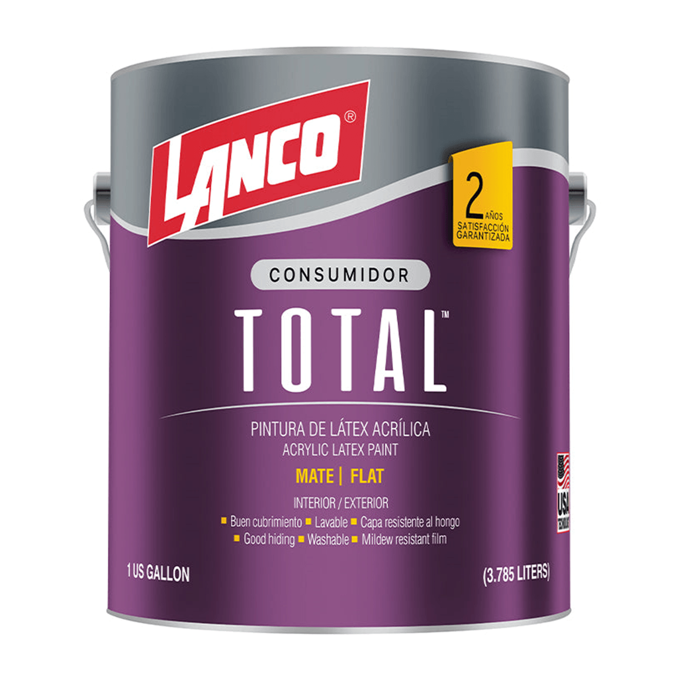 Total Latex Blue Galón Lanco