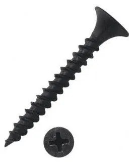 Tornillo G 6X1 P F Negro Paquete 100 Unidades