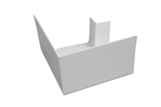 Esquinero Externo para Canoa AC PVC Lisa