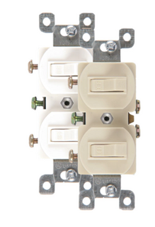 Interruptor Doble Ivory 271V-Box – MELO Comasa