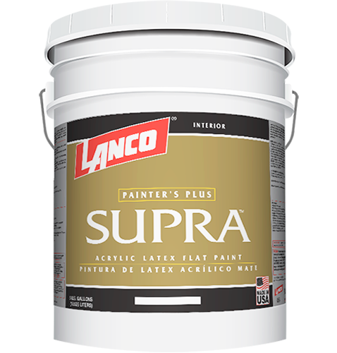 Pintura Supra Látex Blanco 5 Galones Lanco