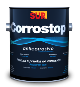 Anticorrosivo Corrostop Negro 1 Galón SUR