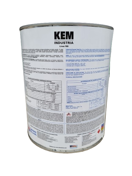 Kem Esmalte Industrial Fast Dry 4000 E Wht Gl