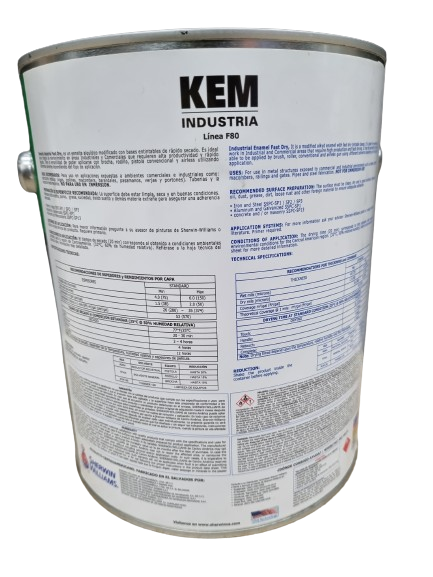 Kem Esmalte Industrial Fast Dry 4000 U Deep Gl