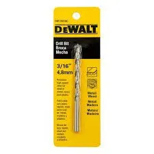 Broca de Metal 3/16 DeWalt 130316C