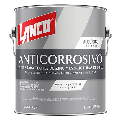 Anticorrosivo Gris 1/4 Lanco