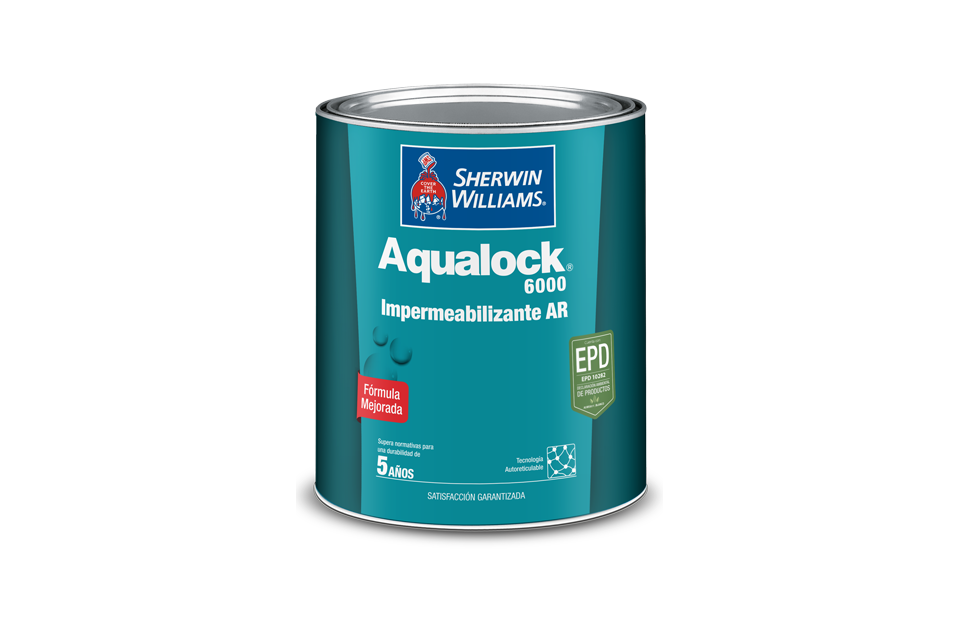 Aqualock 6000 Ar Mate Gris 1 Galón Imp