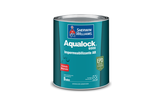 Aqualock 6000 Ar Mate Gris 1 Galón Imp