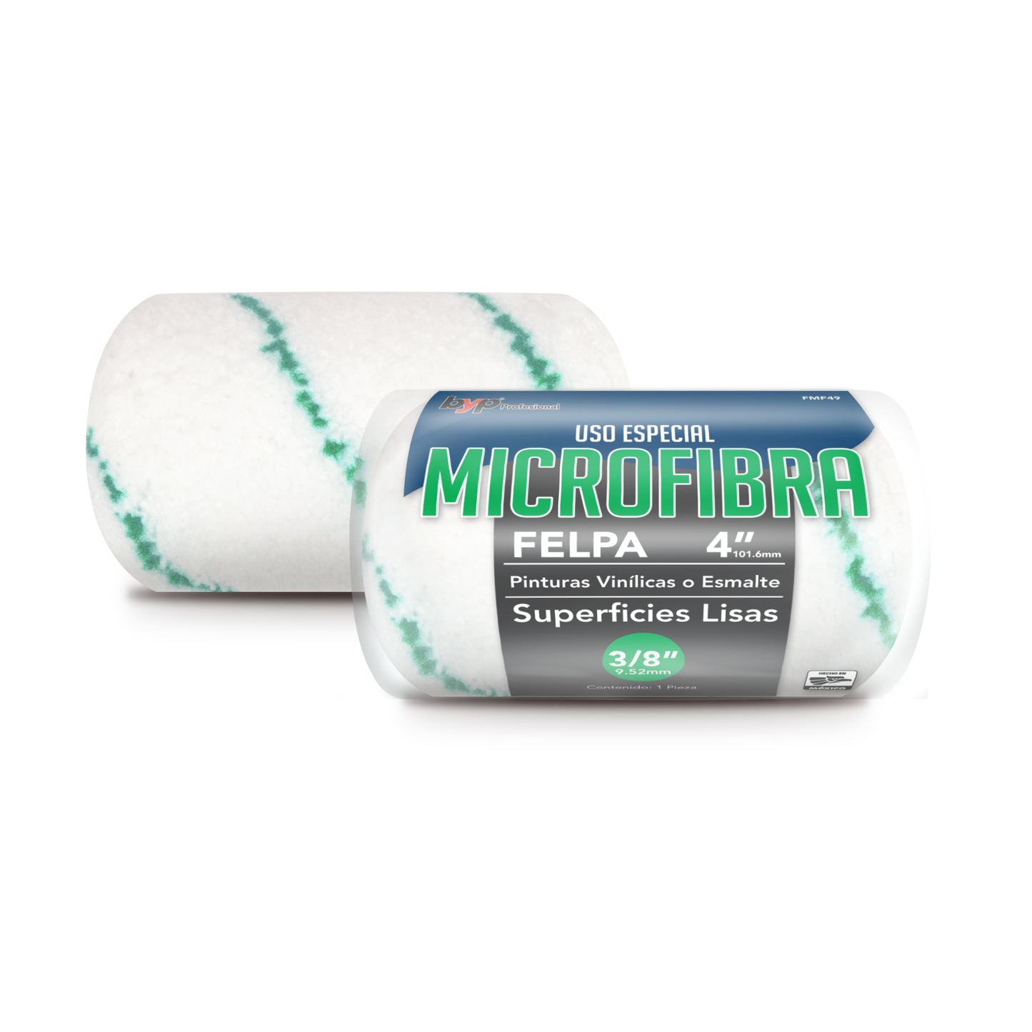 Felpa 4IN Microfibra 3/8 BYP