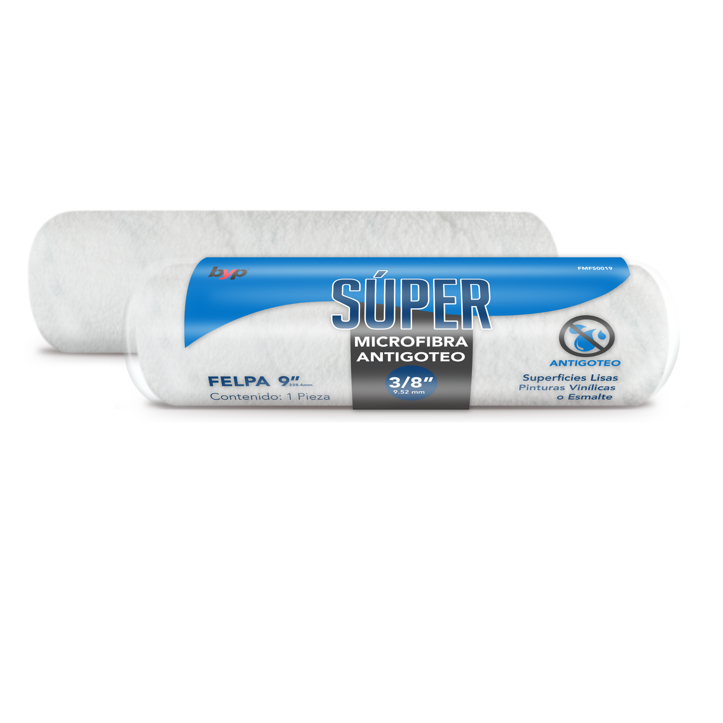 Felpa Microfibra Super 9IN X 3/8 BYP