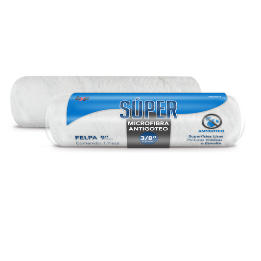 Felpa Microfibra Super 9IN X 3/8 BYP