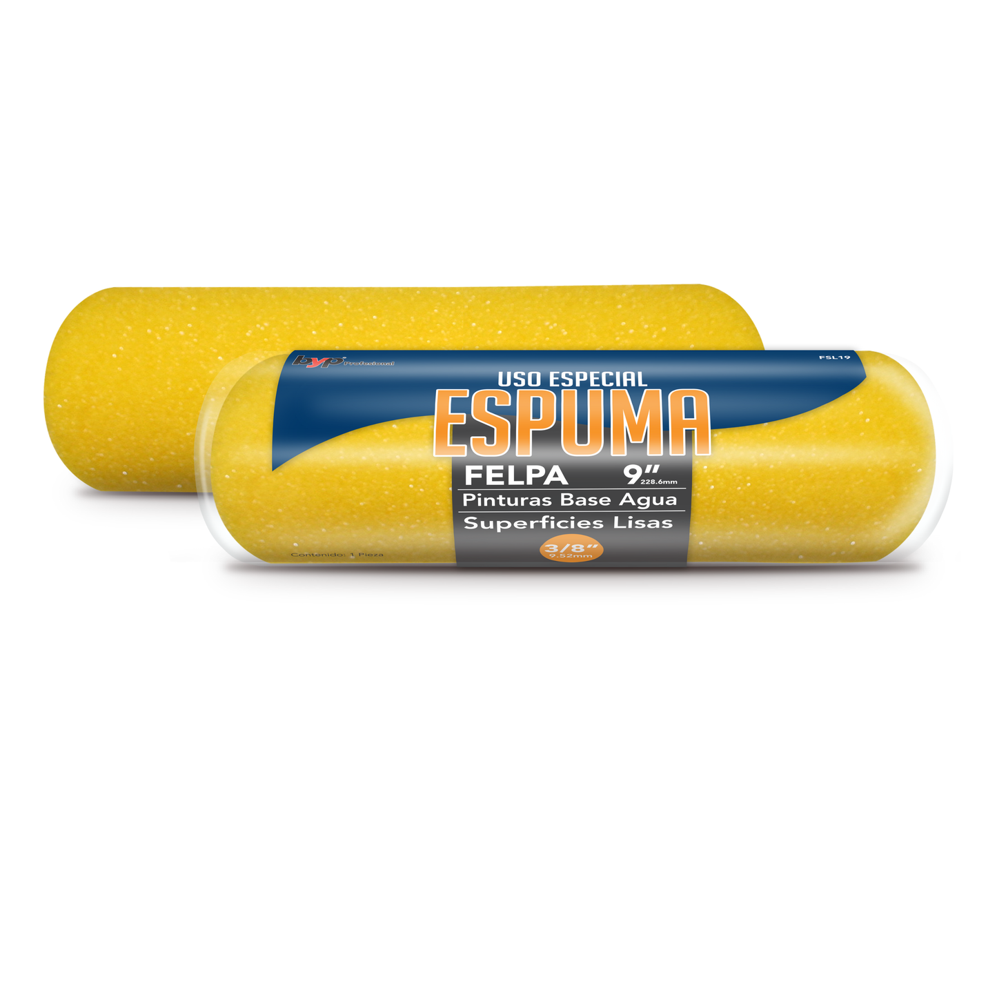 Felpa Espuma Superficies Lisas 3/8 BYP