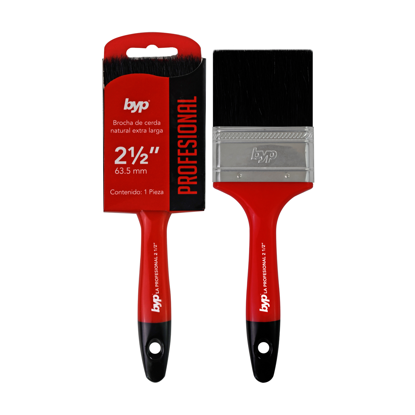 Brocha Pintor Profesional Plast 2 1/2 BYP