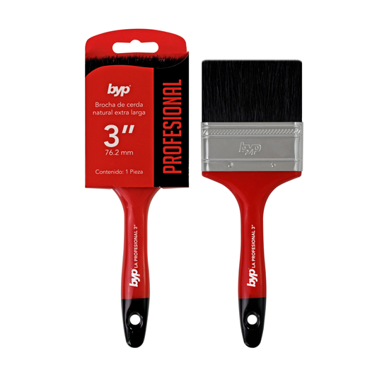 Brocha Pintor Profesional Plast 3" BYP