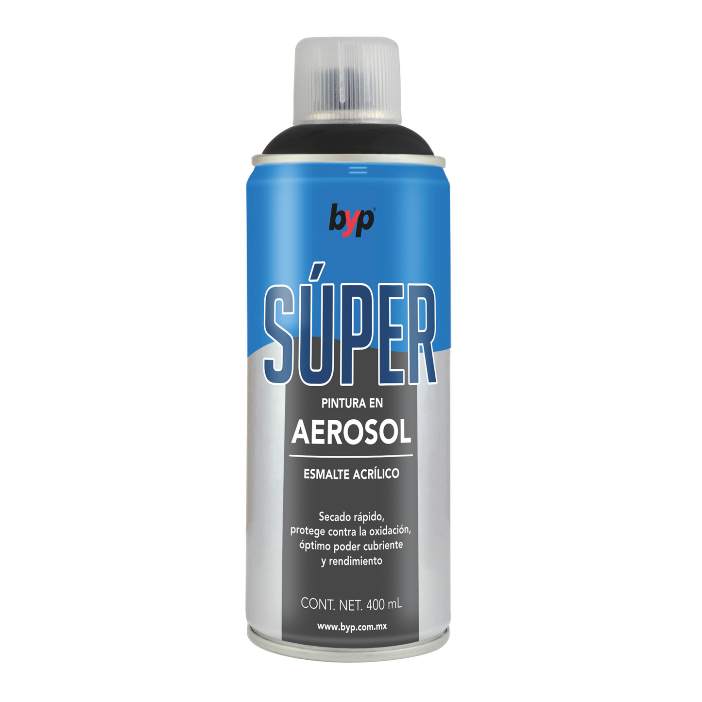 Aerosol Negro Brillante BYP 100Z