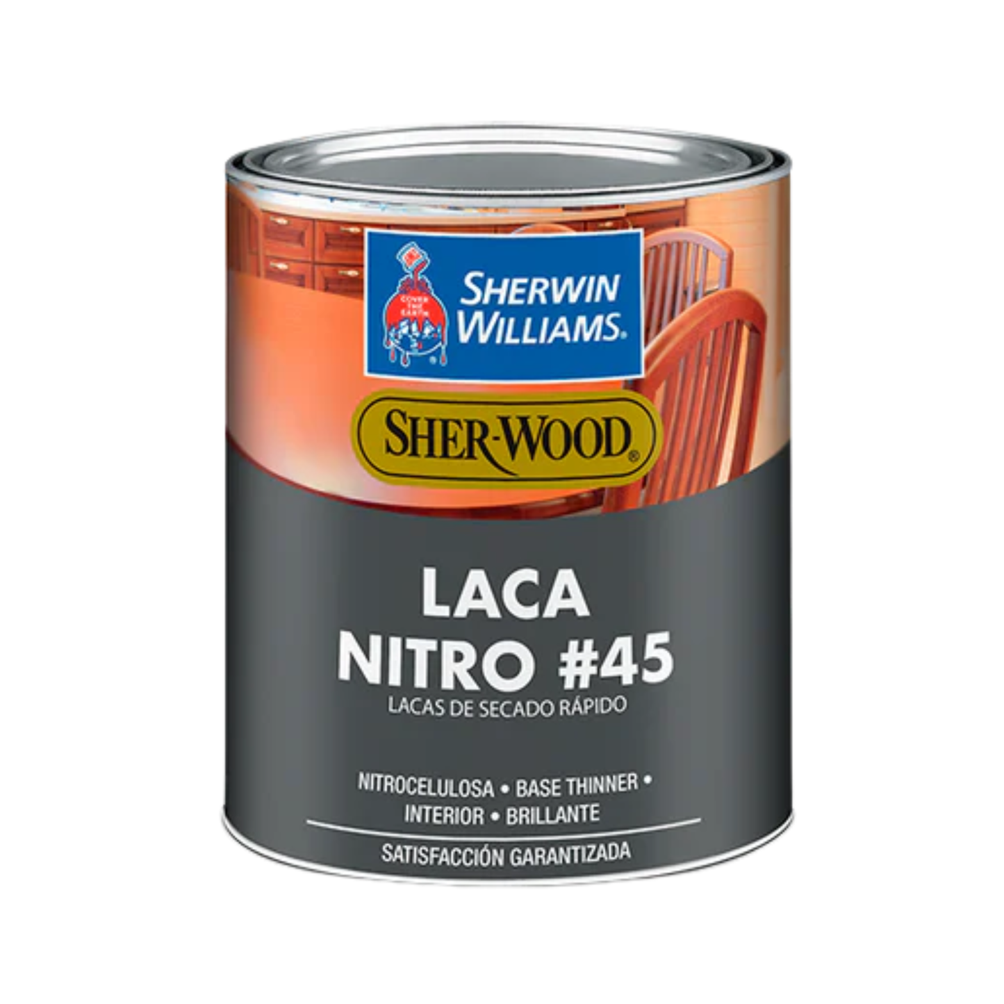 Laca Nitro P/Madera Brillo #45 1/4