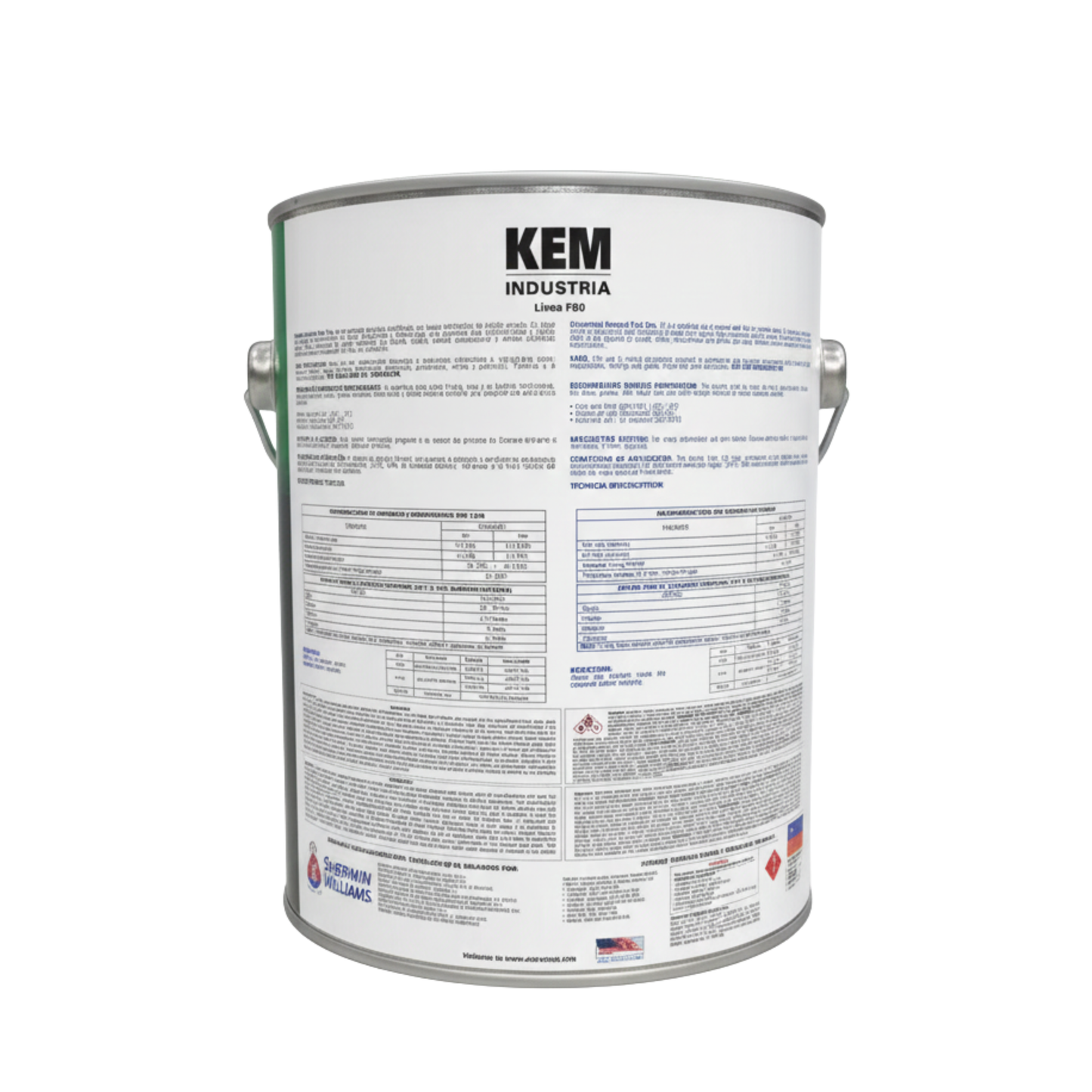 Kem Esmalte Industrial Fast Dry 4000 E Wht Gl