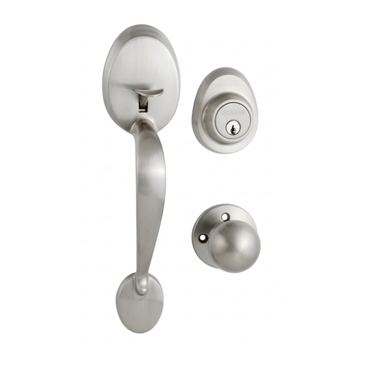 Cerradura Decora Entra Acero Inoxidable Td810