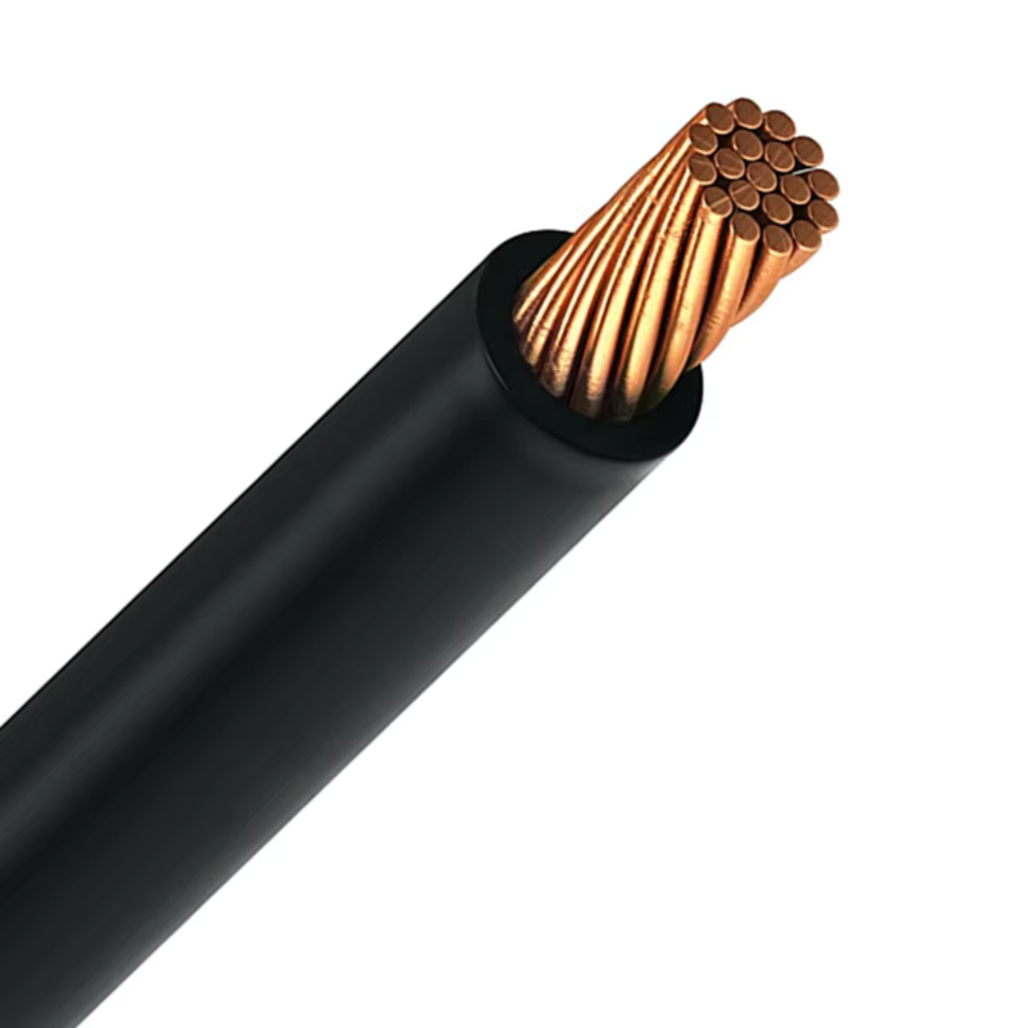 Cable Eléctrico Negro #8 Pie