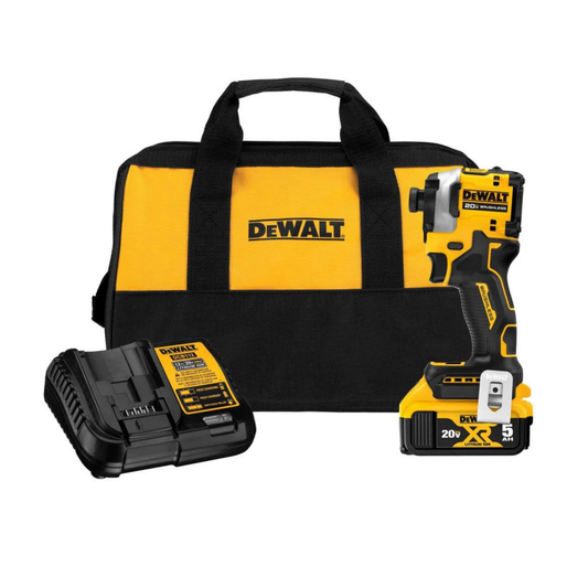 Kit Destornillador de Impacto DeWalt 20v 1/4IN