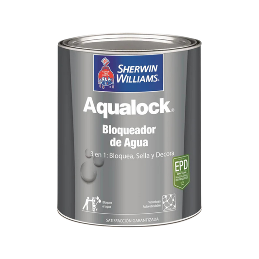 Aqualock Bloqueador De Agua Deep 1 Galón Sherwin-Williams