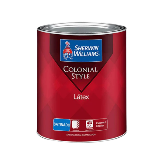 Colonial Base E White Satin 1/4