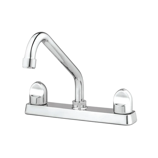 Llave de Fregador Cuello Alto Cromada